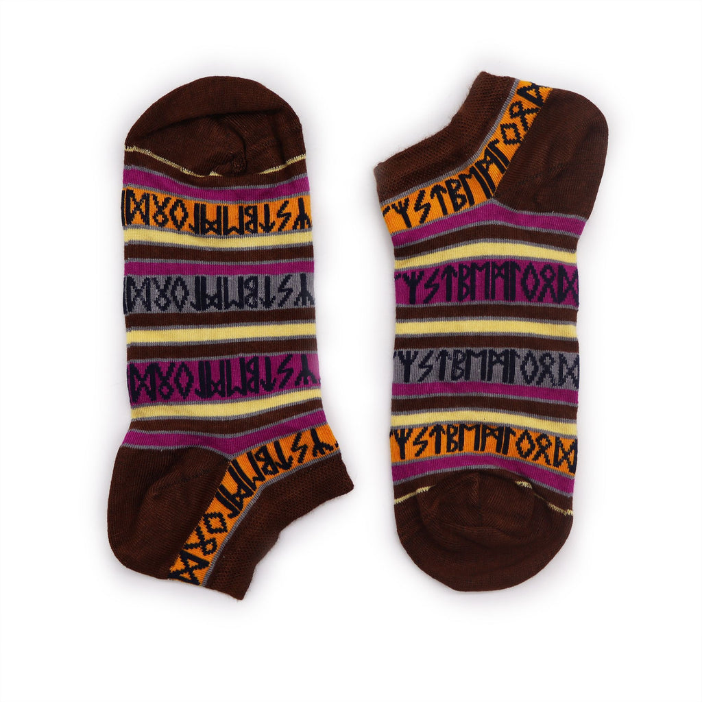 Hop Hare Bamboo Low Socks - Rune Stones – view 4