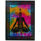 Cotton Wall Art (78x112cm) - Chakra Buddha