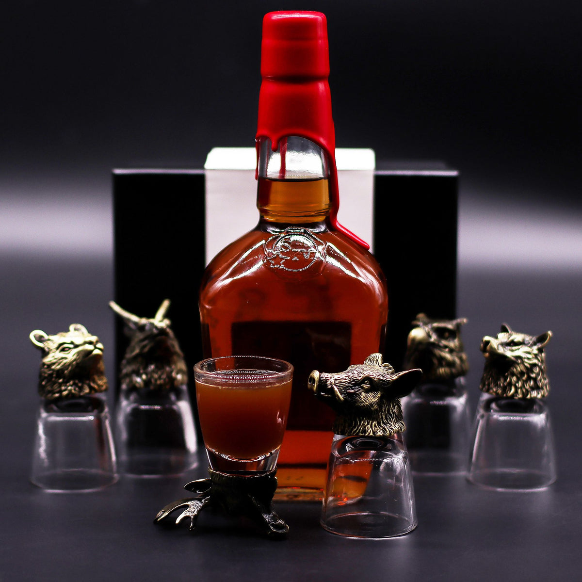 Wild Forest Creatures Shot Glass Set of 6 - 50 ml – view 8