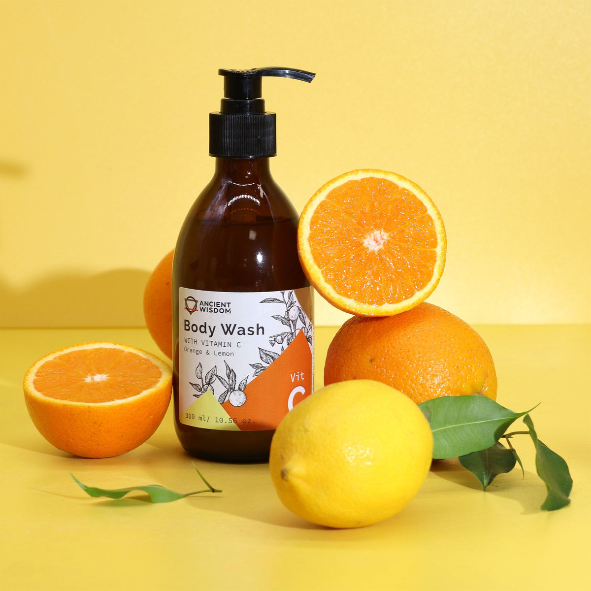 Vitamin C Aromatherapy Body Wash - Orange & Lemon