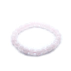 Power Bracelet - Rose Quartz Beads 8mm