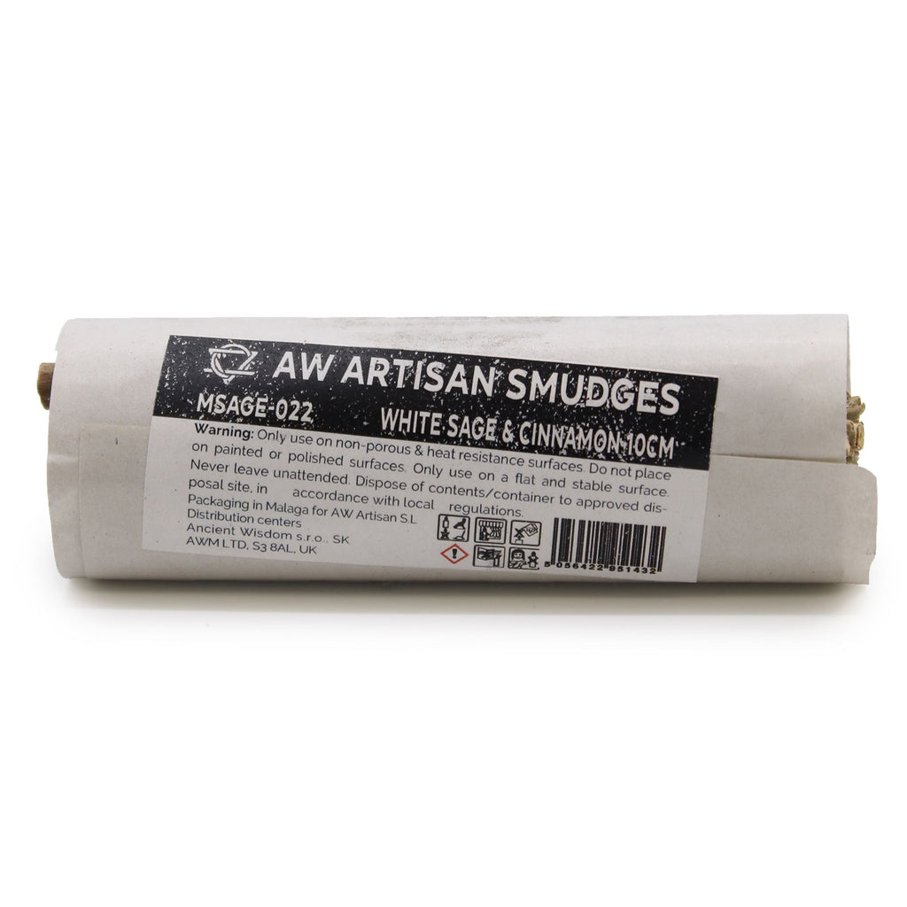 White Sage & Cinnamon Smudge Stick 10 cm – view 2