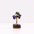 Sodalite Mini Gemstone Tree on Wood Base, 15 Stones – view 3