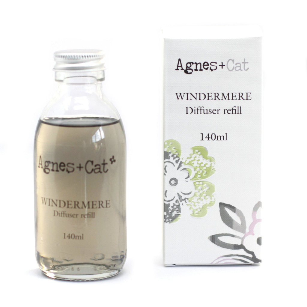 Agnes + Cat Reed Diffuser Refill 150ml - Windermere