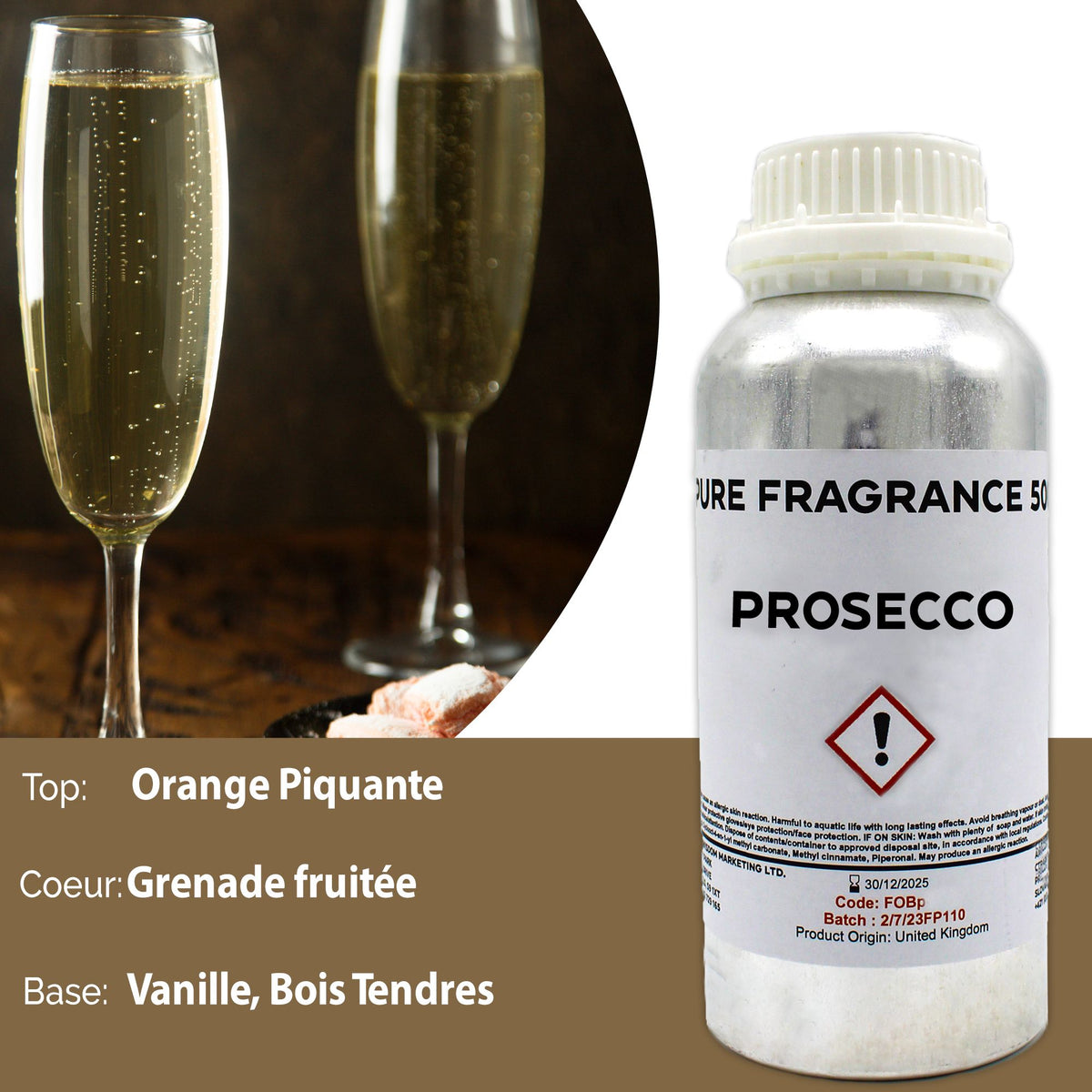 Prosecco Pure Fragrance Oil - 500ml – view 6