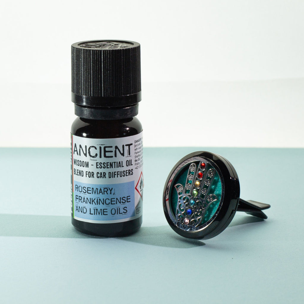Car Diffuser Essential Oil Blend - Focus & Drive 10ml – view 5