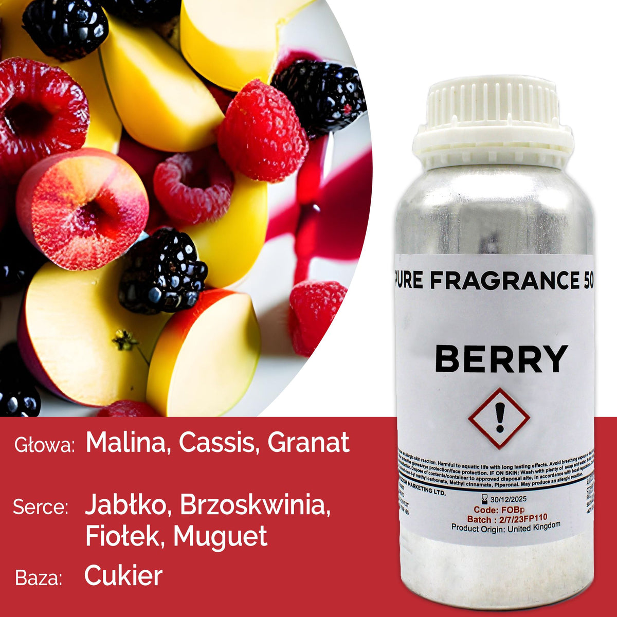 Berry Pure Fragrance Oil - 500ml – view 7