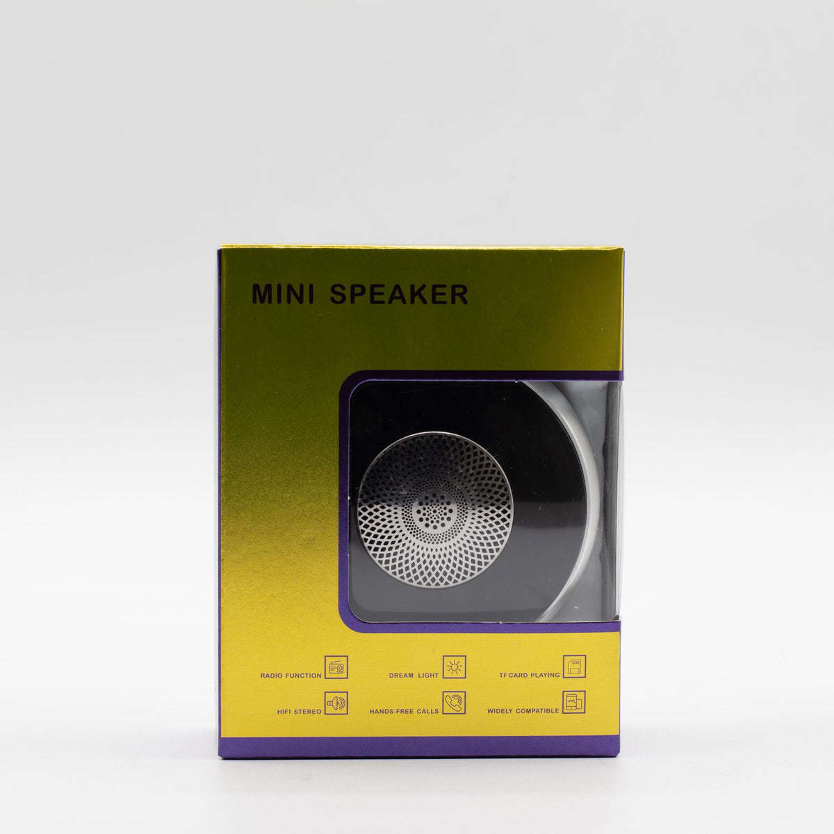 Silver Mandala LED Mini Bluetooth Speaker – view 6