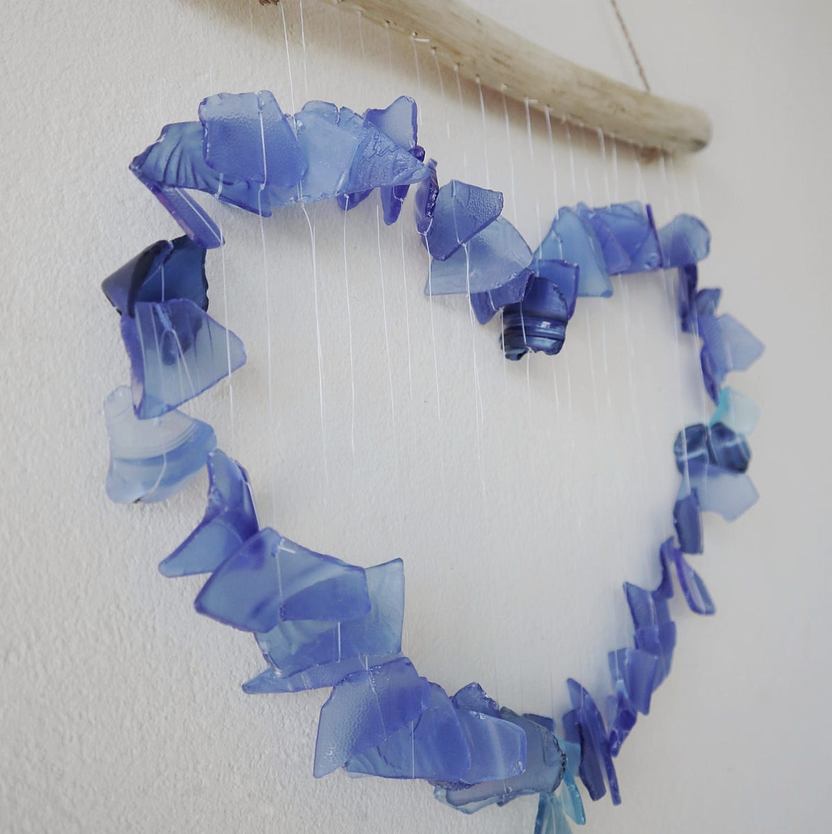 Recycled Glass Love Chime - Blue – view 5