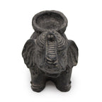 Elephant Incense and Candle Holder in Black Antique – view 2