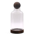 Large Ball Top Terrarium, Dark Tung Wood, 16x32cm