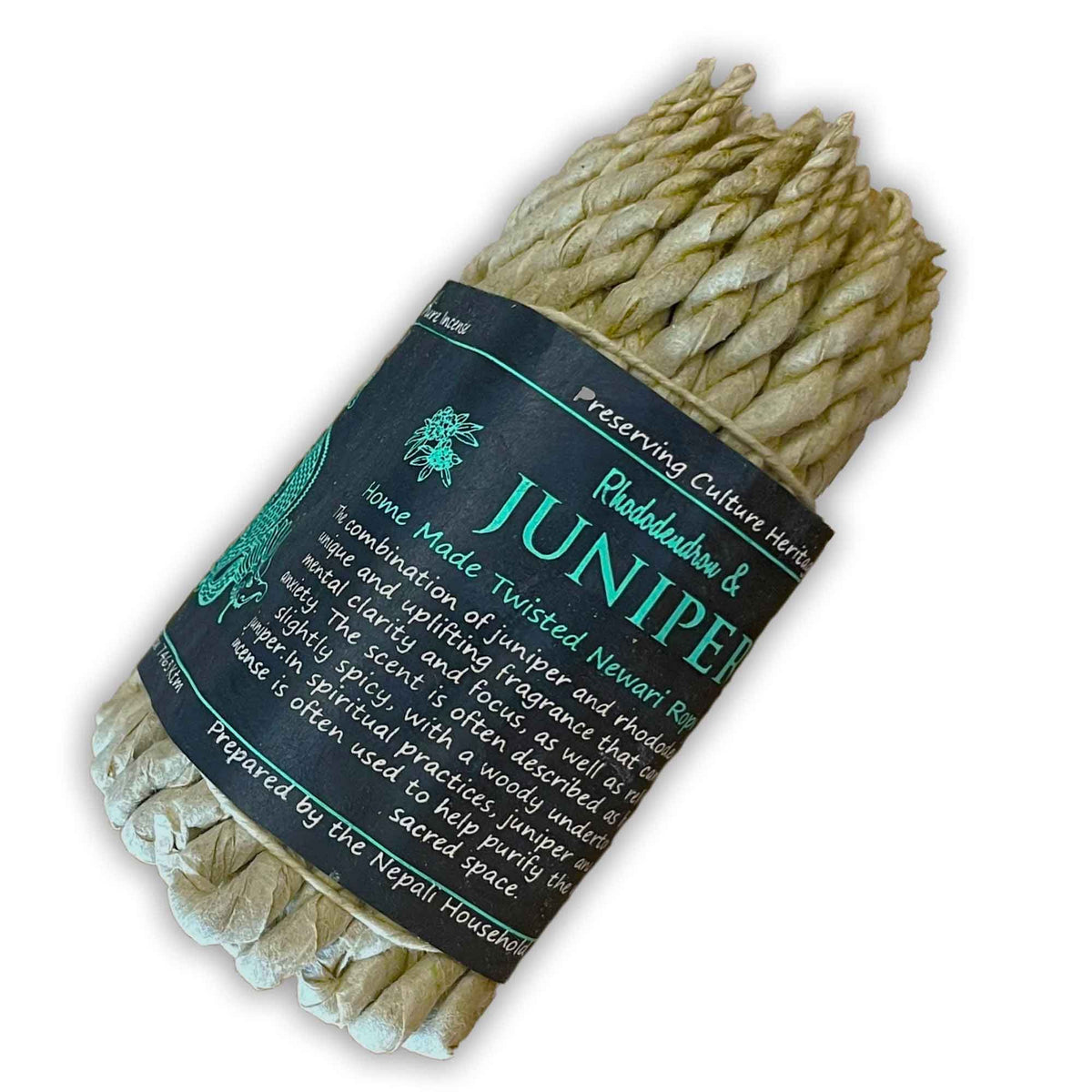 Pure Herbs Incense Rope - Rhododendron and Juniper – view 2