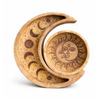 Moon and Sun Round Tray Set of 2 – view 5