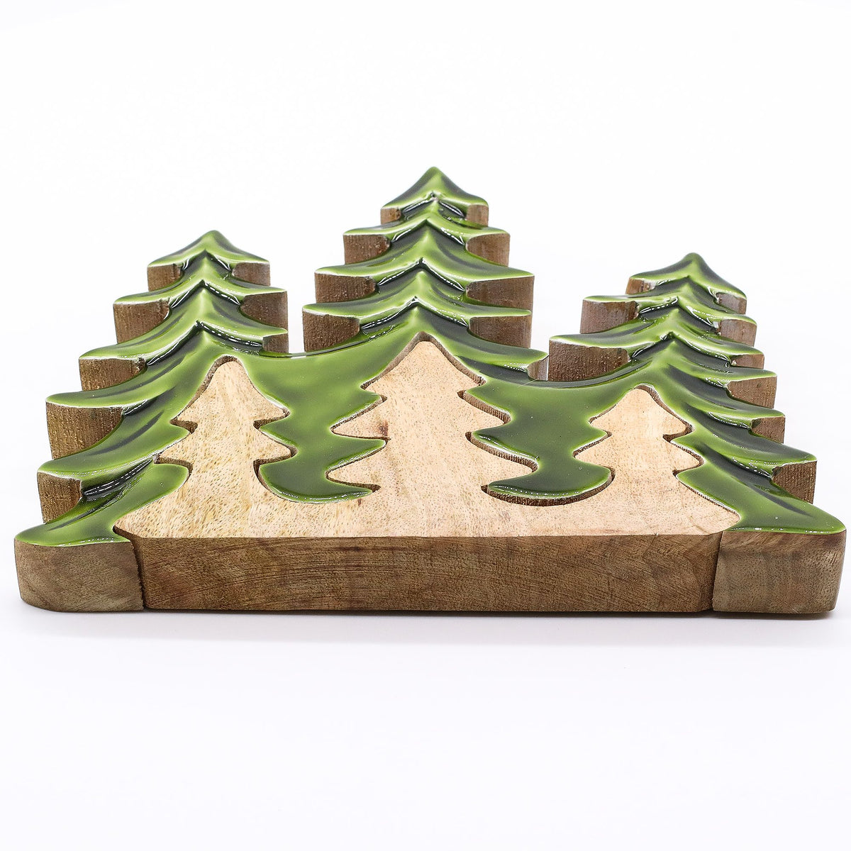 Three Trees 3D Wooden Decoration - 20 x 23 cm – view 10