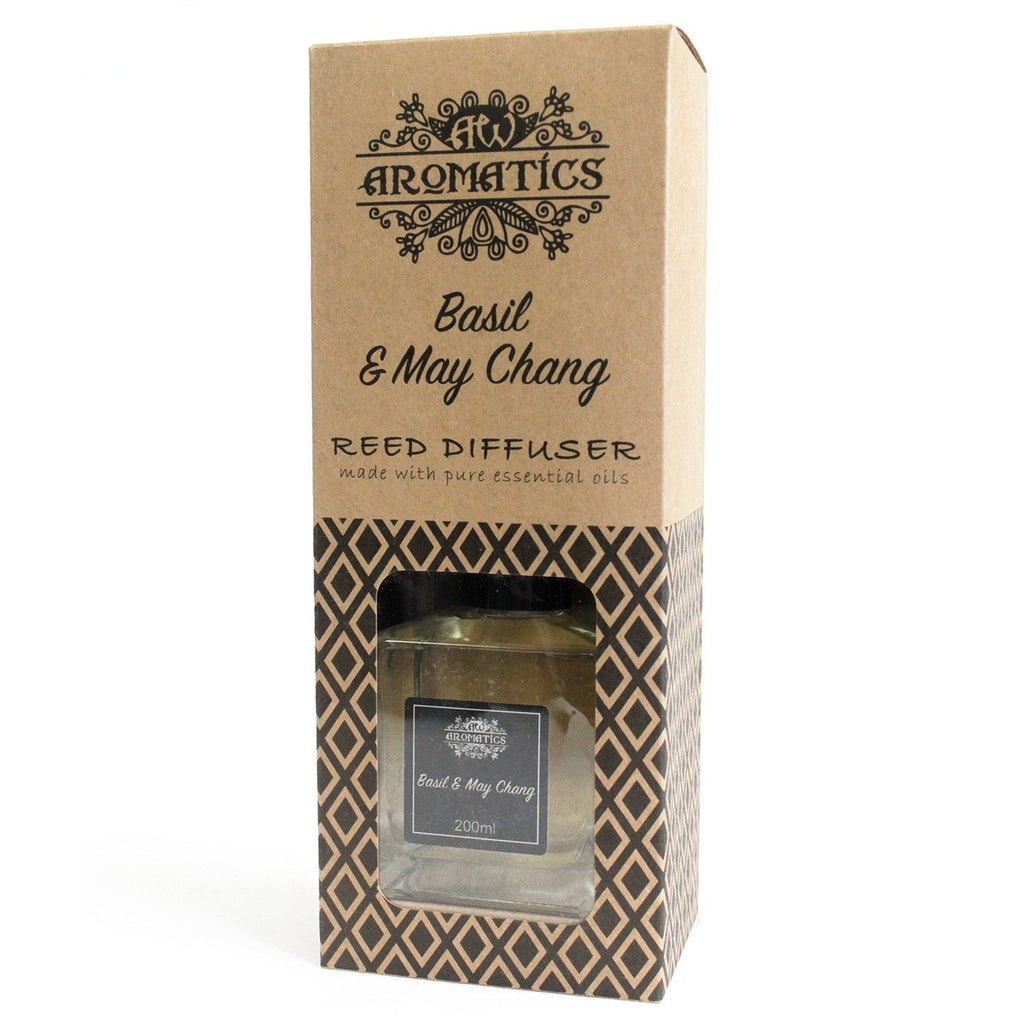Basil and Maychang Essential Oil Reed Diffuser 200ml – view 2