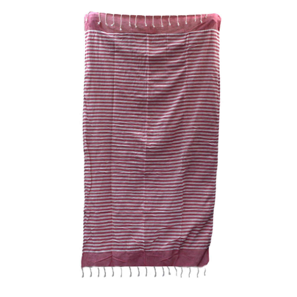 Cotton Pareo Throw - 100x180 cm - Hot Pink – view 5