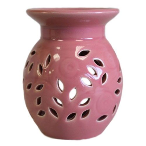 Floral Ceramic Oil Burner - Rose – view 2