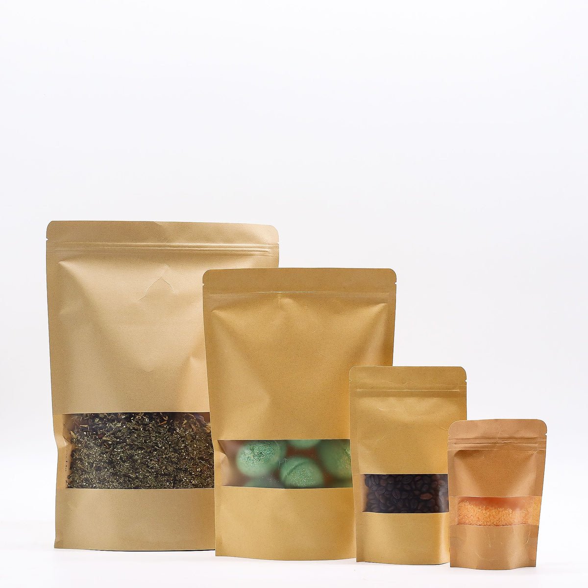 Kraft Window Bag 10x16cm Pack of 10 – view 6