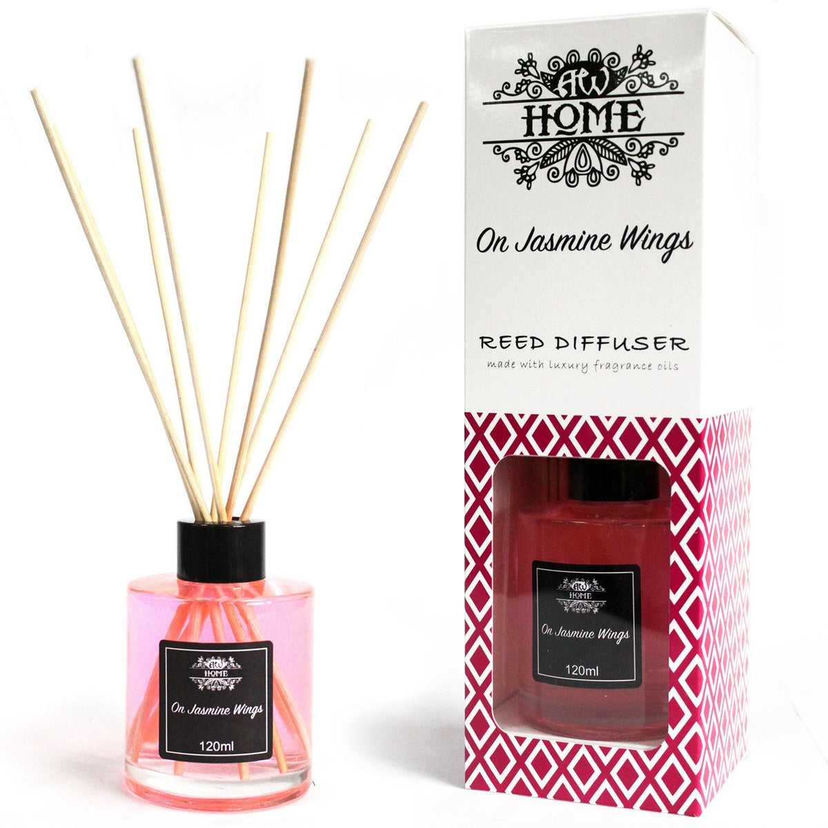 Reed Diffuser 120ml - Jasmine Wings