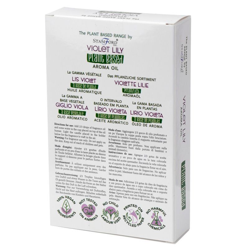 Plant Based Fragrance Oil - Violet Lily, 44g Bottle – view 2