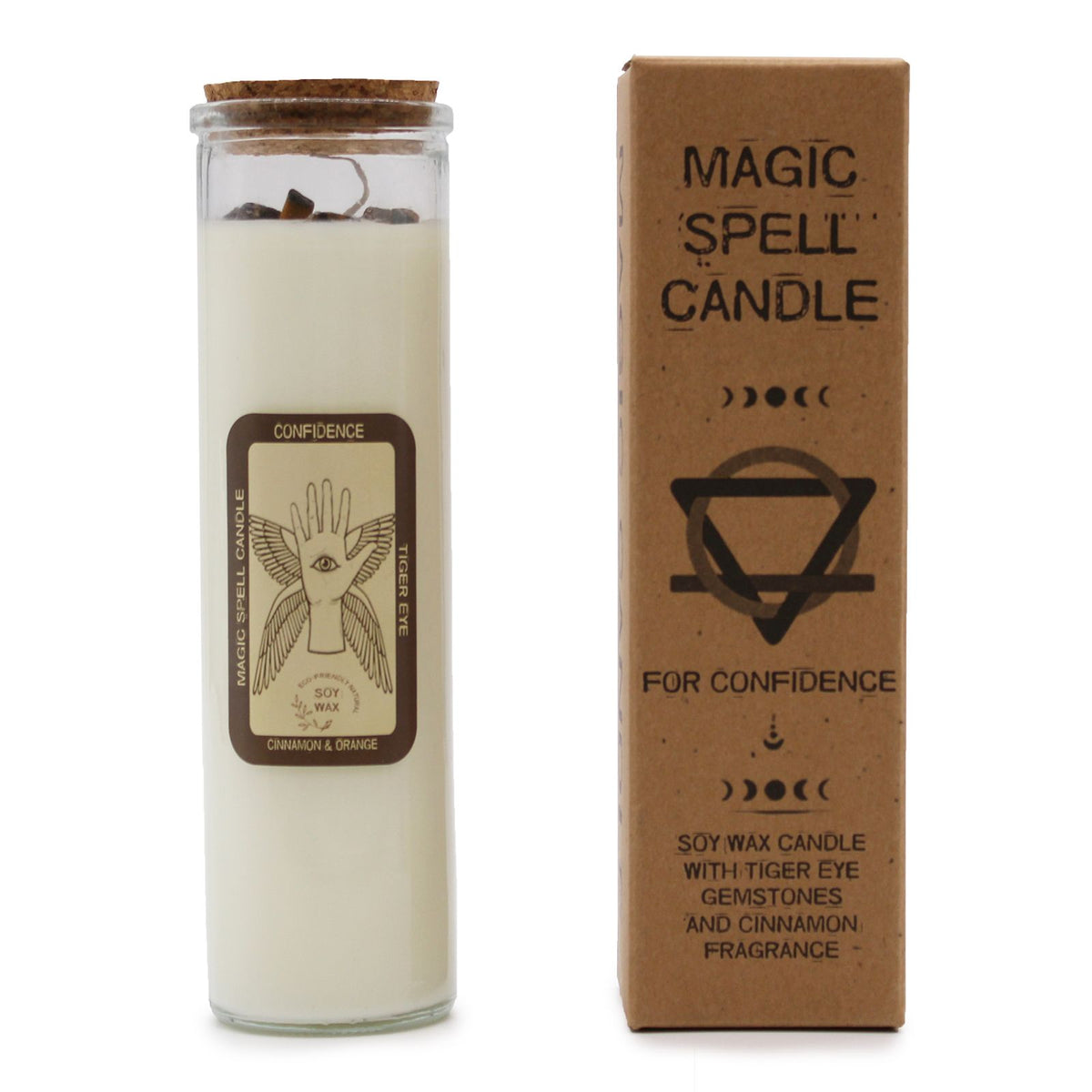 Magic Spell Candle in Glass Jar - Confidence – view 3