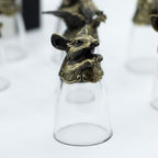 Chinese Zodiac Shot Glasses, Set of 12 - 25 ml