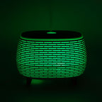Futuristic Ribbed Aroma Diffuser with Colour-Changing Light – view 12