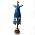 Bali Home Decor Parasol - Turquoise Cotton - 40 cm