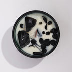 Hop Hare Crystal Magic Candle - King of Swords, Black Obsidian – view 5