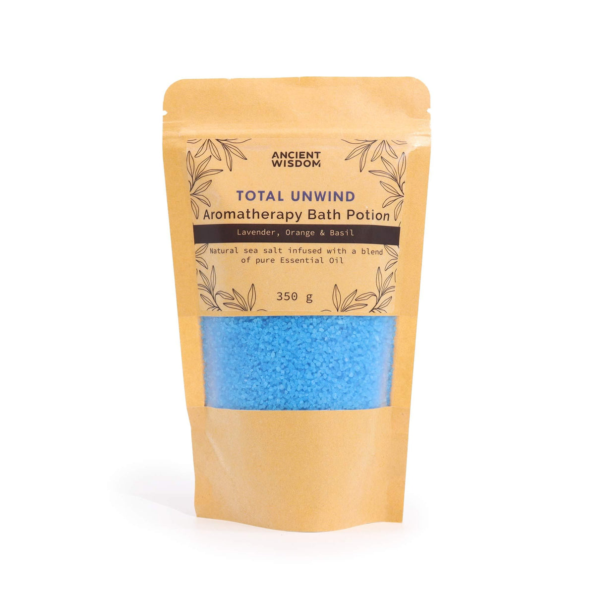 Total Unwind Bath Salts, Kraft Bag 350g – view 2