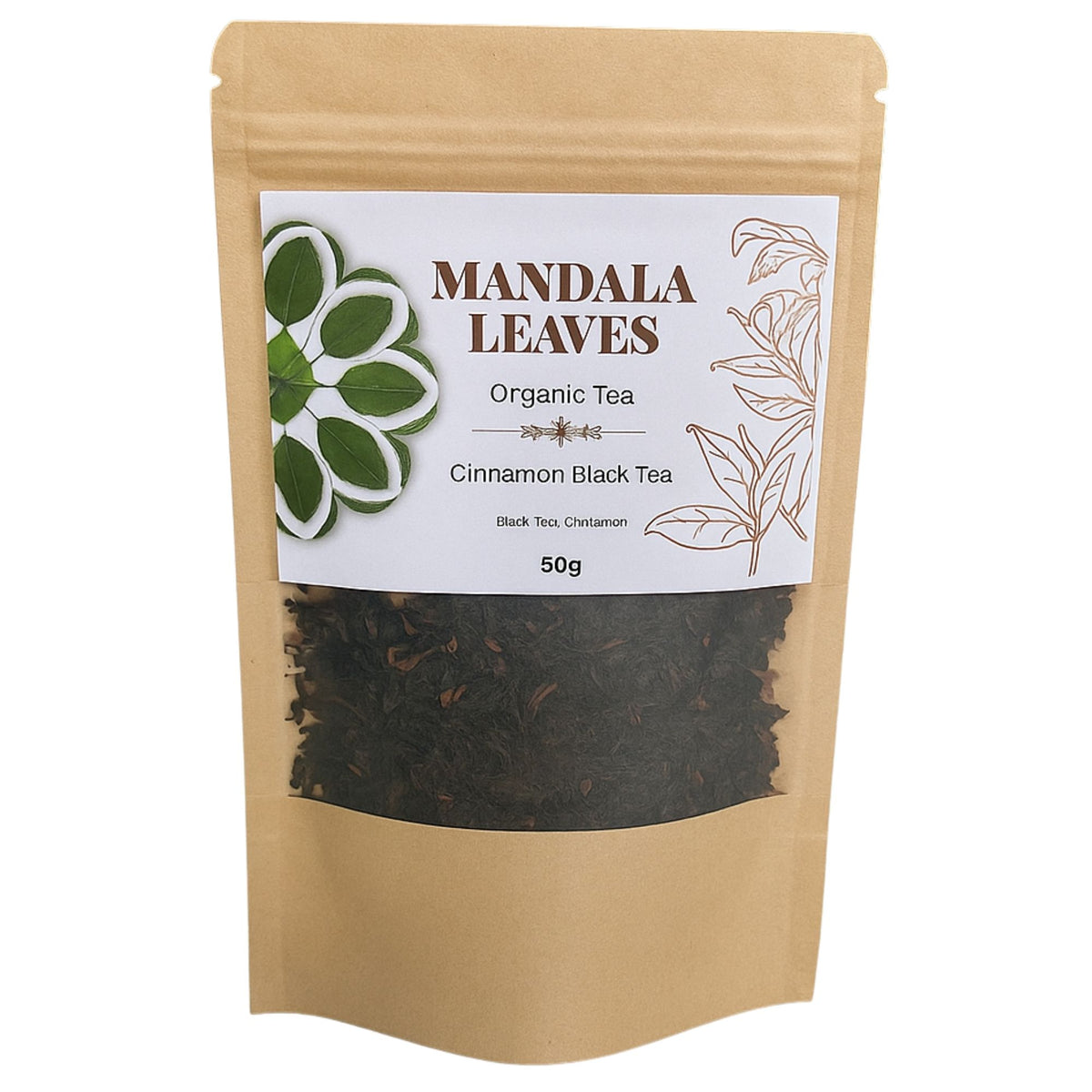 Organic Cinnamon Black Tea – Refill Bag 50 g – view 3