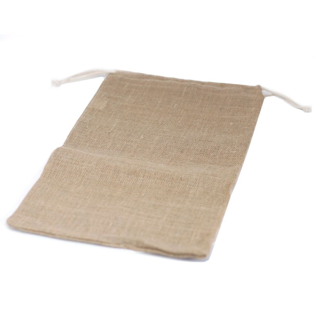 Large Jute Drawstring Sack 30x40cm – view 2
