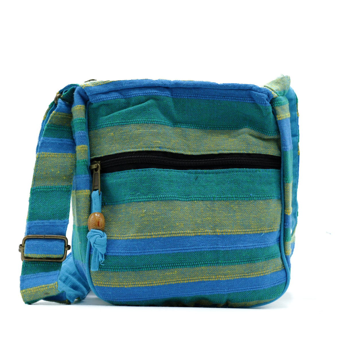Large Nepal Sling Bag with Adjustable Strap - Spring Meadows