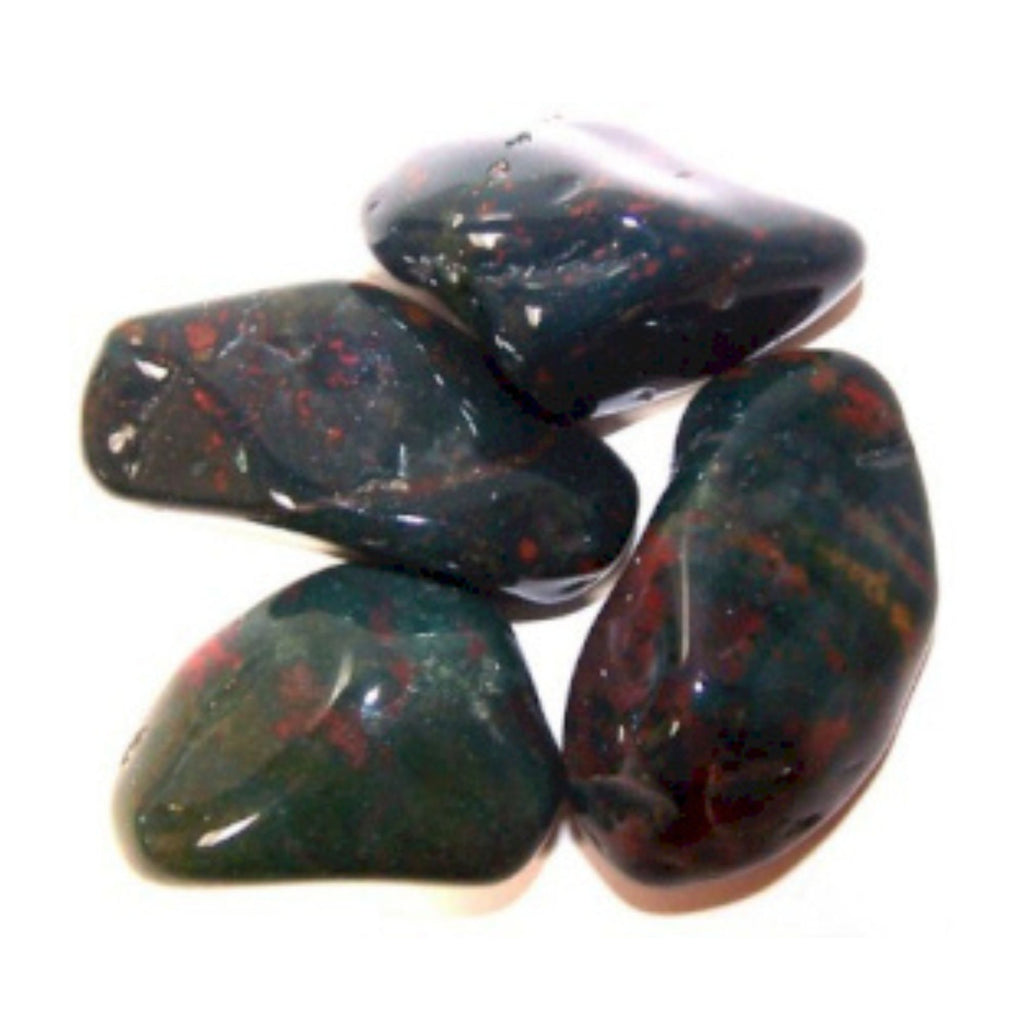 Pack of 24 Large Bloodstone Tumble Stones, B Grade – view 4