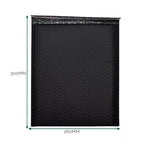 Black Bubble Mailer Envelope 26 x 30cm – view 2