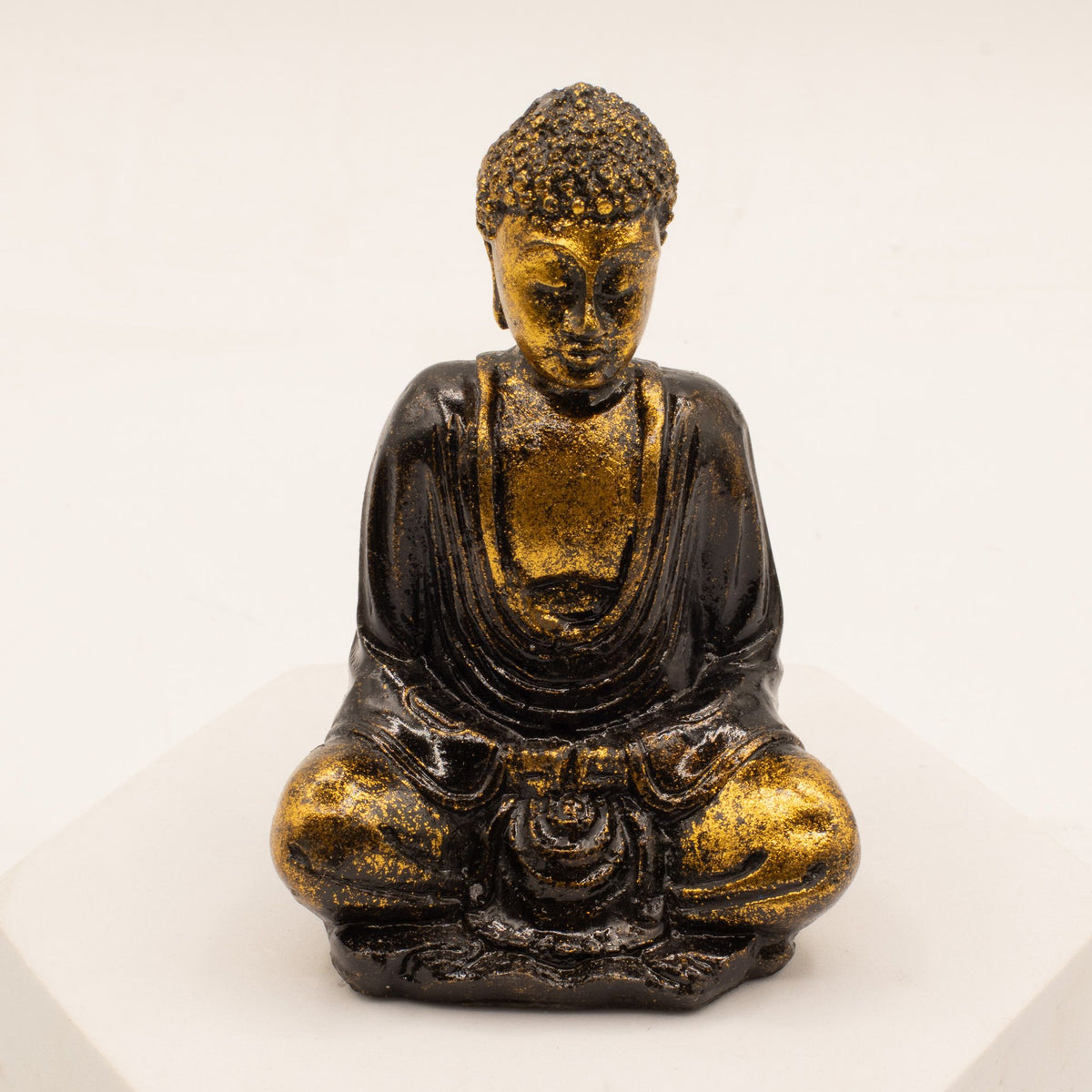 Gold Mini Buddha Statues - Assorted Colours, Set of 6 – view 2