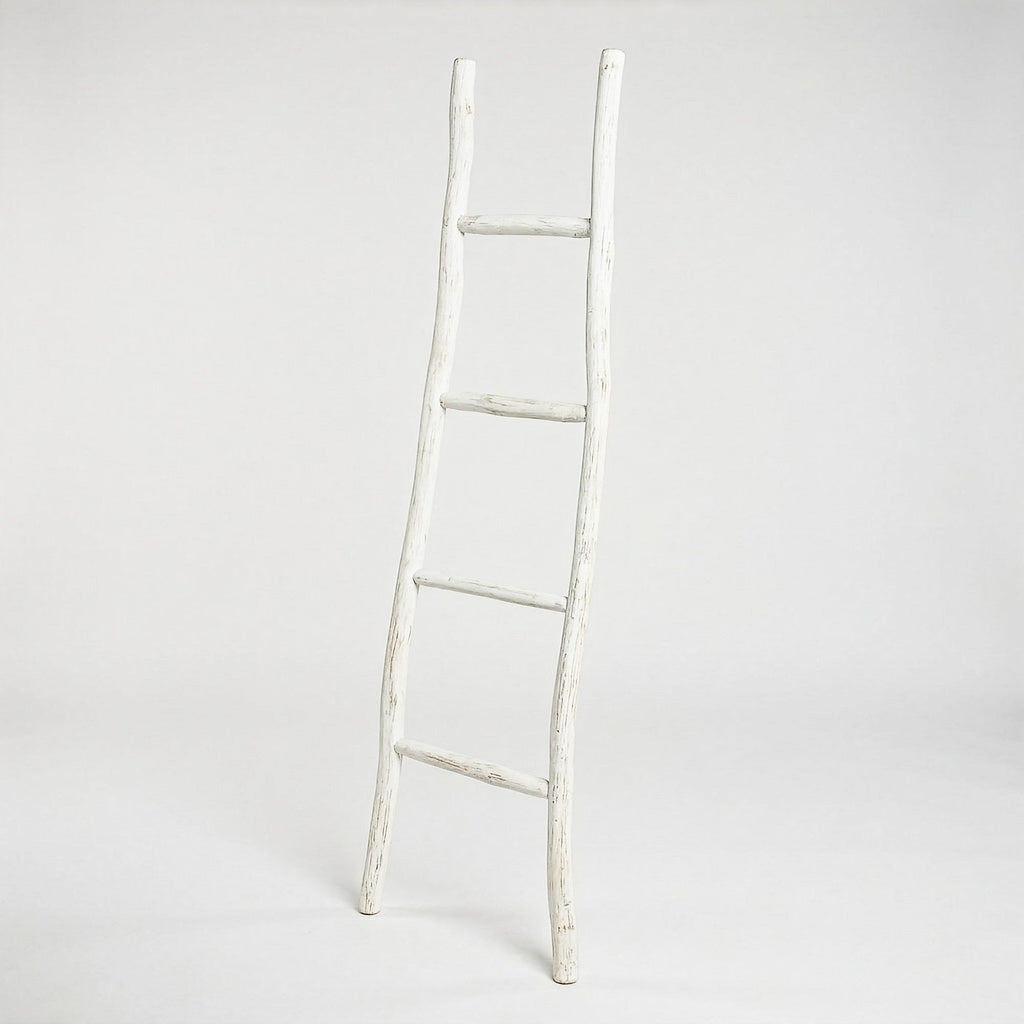 Kemu Wood Ladder, 1.5 m - Whitewash – view 4