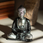 Black & Grey Buddha Statue - Medium – view 4