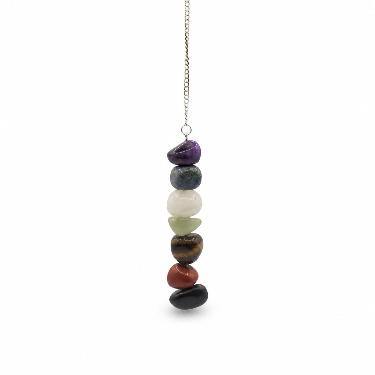 Seven Tumble Chakra Pendulum – view 2
