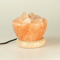 USB Fire Bowl Himalayan Salt Lamp, Colour Changing
