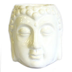 Classic Buddha Ceramic Oil Burner - White – view 3
