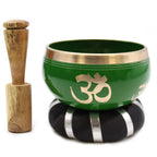 Tree of Life Singing Bowl Set - Green (10.7cm) – view 5