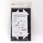 Flat Pack Gift Box Medium Square 20x18.2x8cm Black – view 2