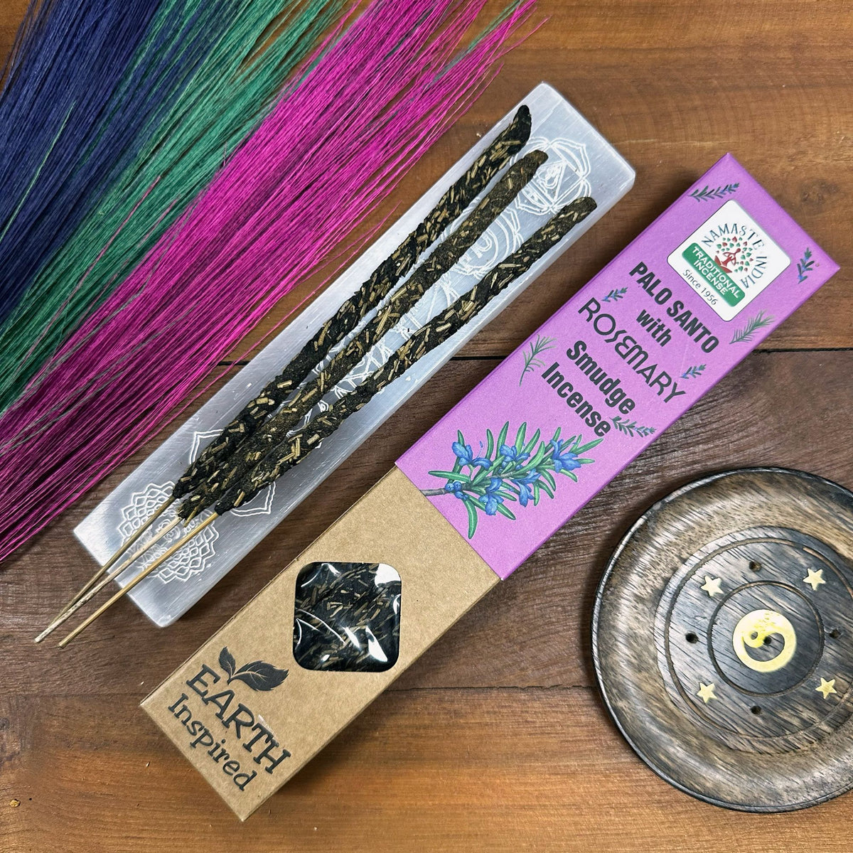 Earth Inspired Smudge Incense Sticks - Rosemary – view 3