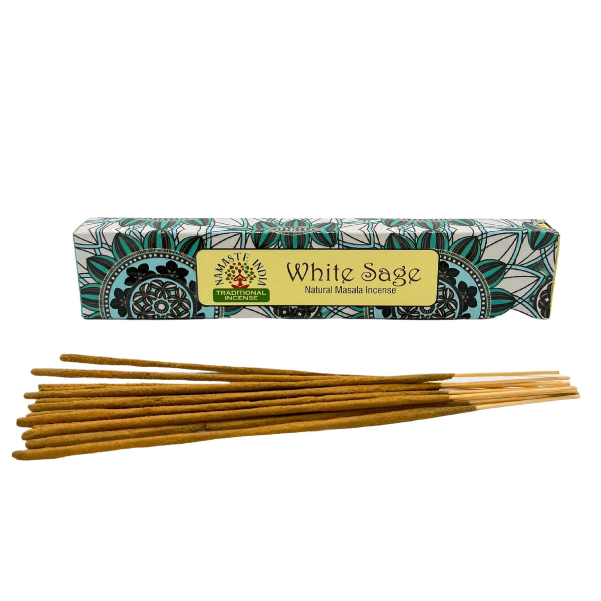 Namaste Mandala Masala Incense - White Sage – view 3