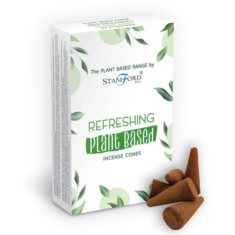 Stamford Plant Based Incense Cones - Refreshing (12 Pack) – view 2