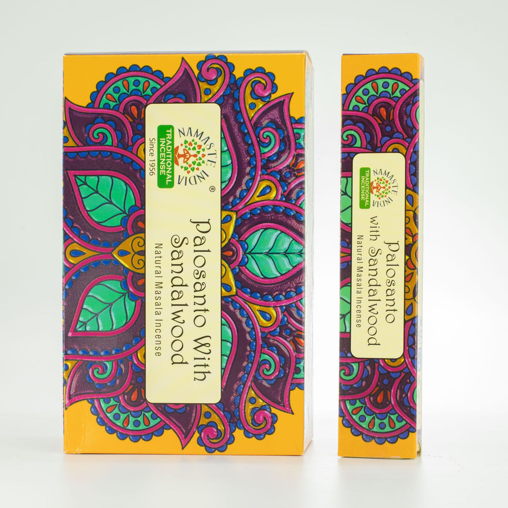 Namaste Mandala Masala Incense - Palo Santo with Sandalwood – view 5