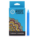 Manifest Magic Candles Pack of 12 - Blue Throat Chakra