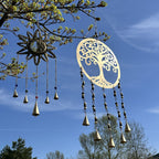 Large Tree of Life Bell Wind Chime, 25cm