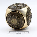 Feng Shui Wealth Spinner Dice, Large Rounded